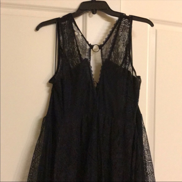 Free People - black lace Top / Dress - Small, NWT - Picture 5 of 8